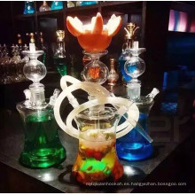 Cachimba de Shisha de cristal al por mayor de China para las pipas que fuman de cristal